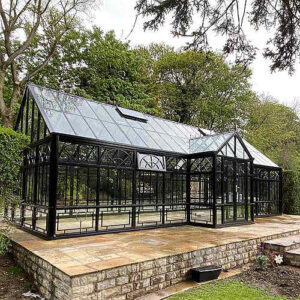 Victorian glass greenhouse glass conservatory,glass greenhouse,glass Victorian greenhouse, Gothic Victorian Greenhouse YSGH-006: Where Manor Romance Meets Modern Life