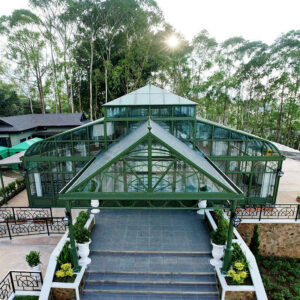 Glass Sunroom, custom luxury glass sunroom for weddings, best glass sunroom for outdoor events.,Glass Sunroom for wedding YSGH-003