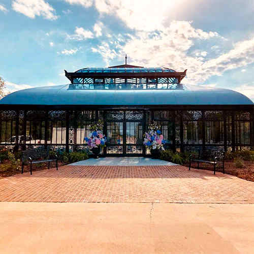 Victorian greenhouse wedding venue, Sunroom Model YSGH-002: A Victorian Greenhouse Wedding Venue