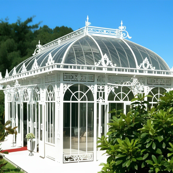 Victorian Glass Sun Room Garden Greenhouse With Elegant Design