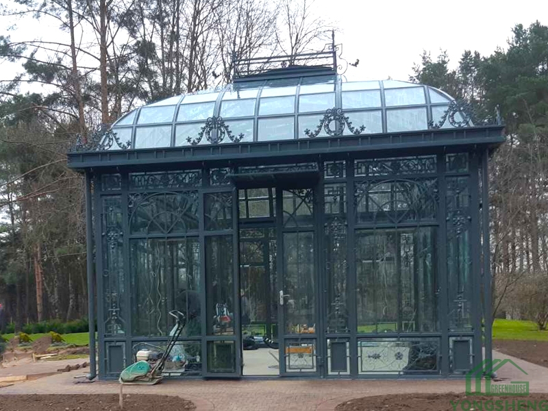 Classical Victorian Glass Greenhouse For Garden