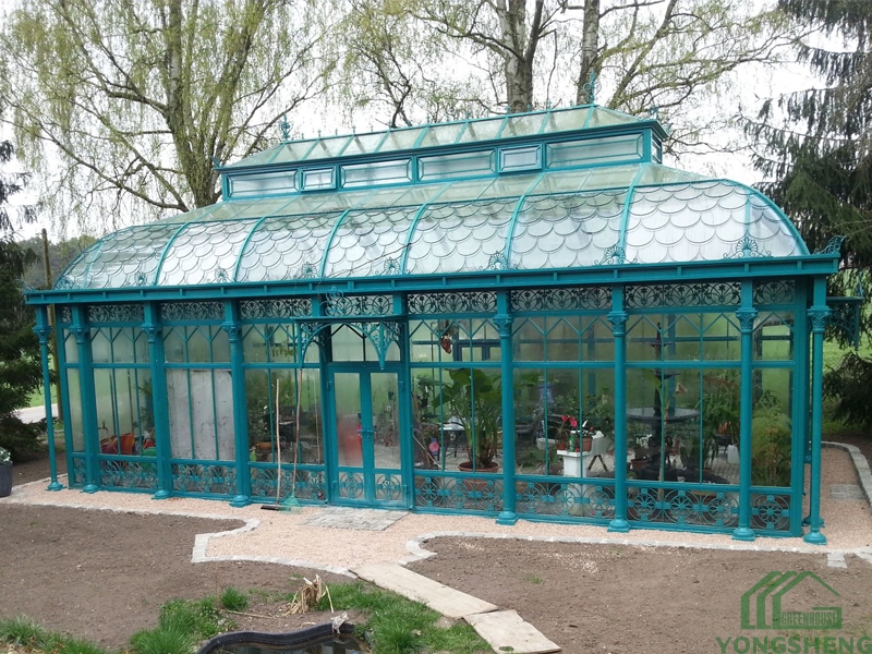 Classical Victorian Glass Greenhouse For Garden