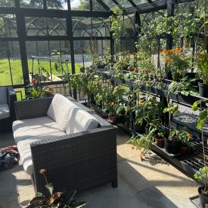 Hot Dip Galvanizing Glass Sunroom Green House Glass