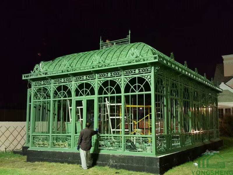 Hot Dip Galvanizing Steel Greenhouse