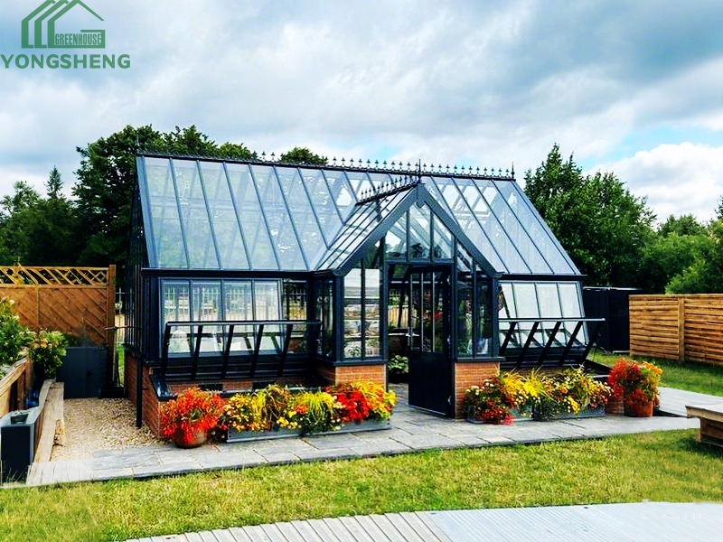 Glass And Steel Greenhouse For Sale