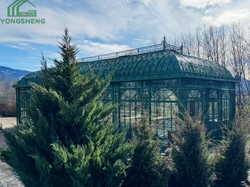 Large Victorian Glass Greenhouse For Sale