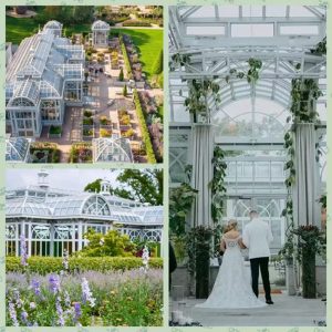 Large Victorian Glass Wedding Greenhouse Venue