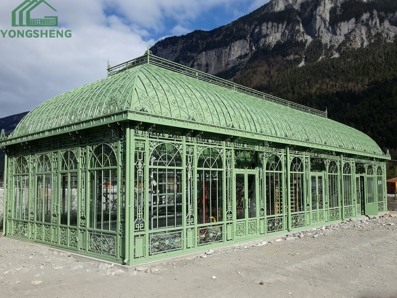 Large Victorian Style Conservatory Greenhouse
