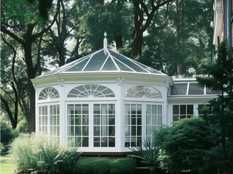 Victorian Glass Garden Greenhouse For Sale