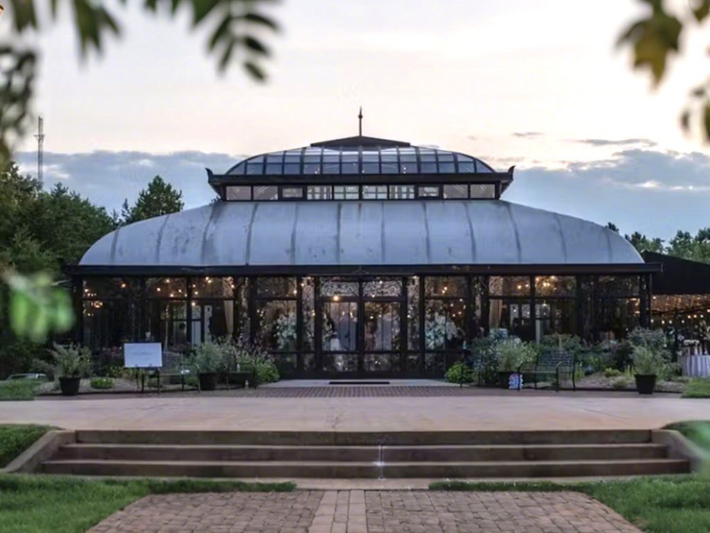 Victorian Glass Greenhouse Wedding Venue