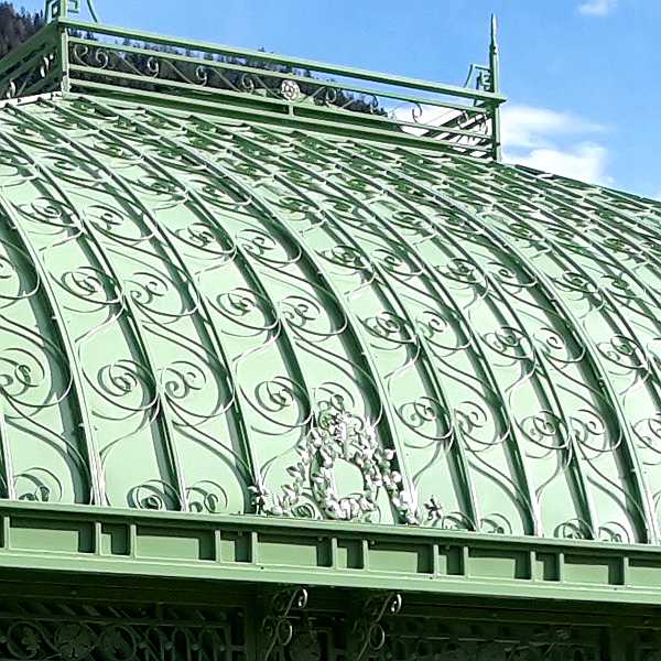 Antique Victorian Glass Greenhouse Conservatory For Sale