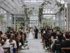 Large Victorian Greenhouse Wedding Venue