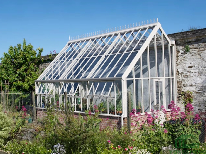 Learn On Steel And Glass Greenhouse For Garden