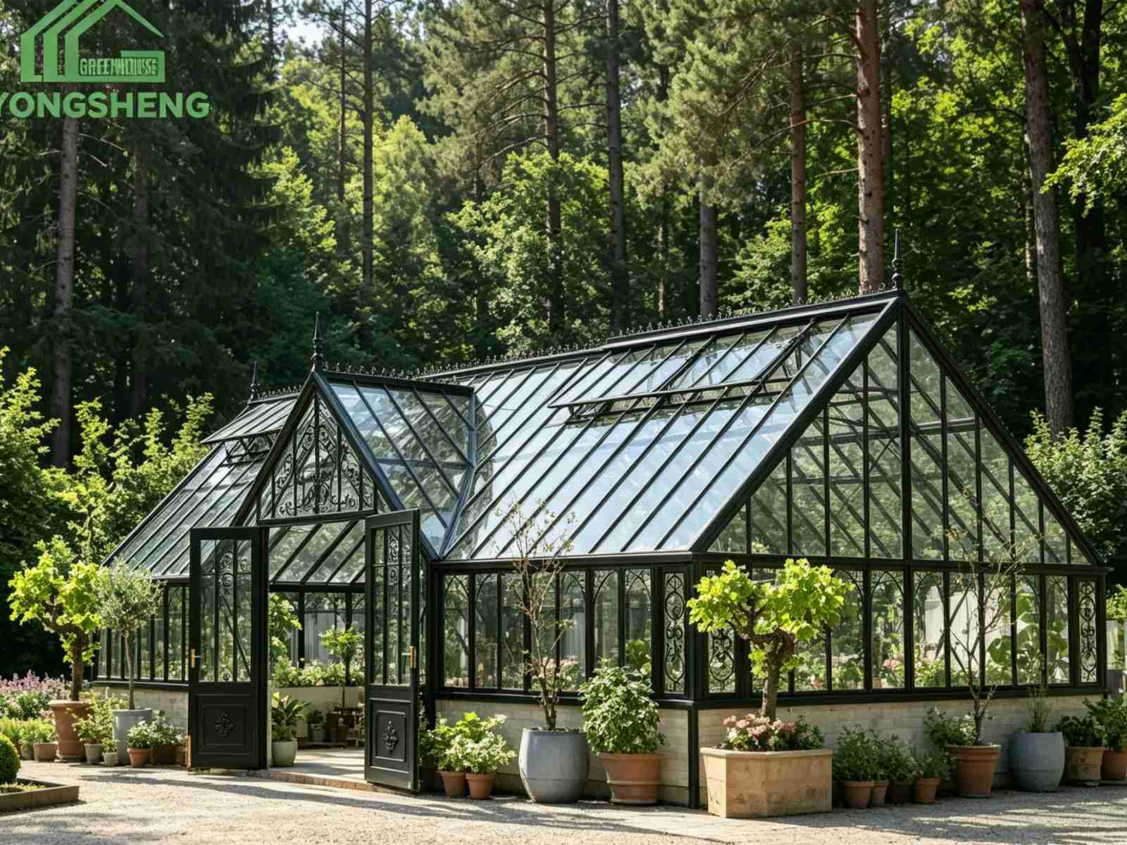 Garden Victorian Glasshouse Greenhouse Ysgh 102