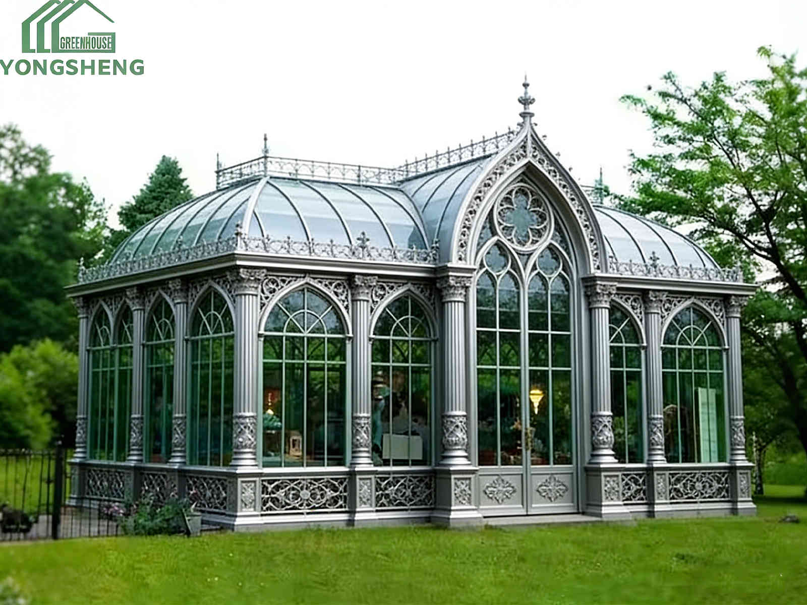 Large Victorian Garden Greenhouse For Sale Ysgh 089