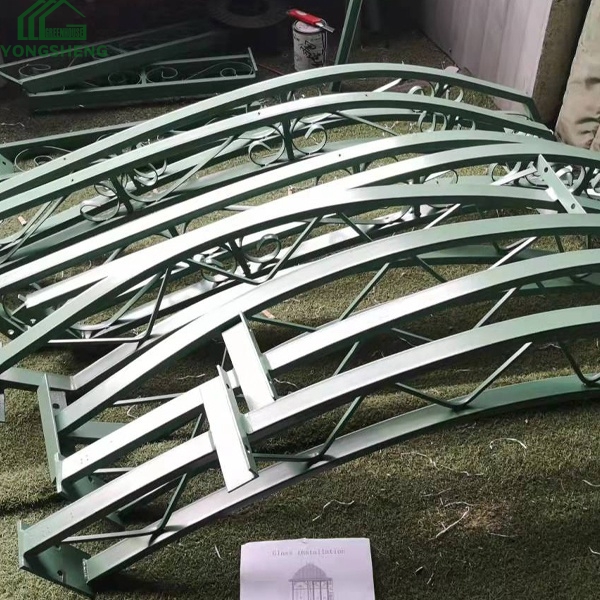 Large Victorian Style Glass Greenhouse For Sale