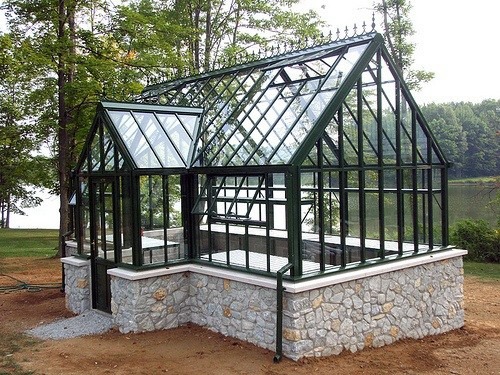 Large Glass Greenhouse For Garden