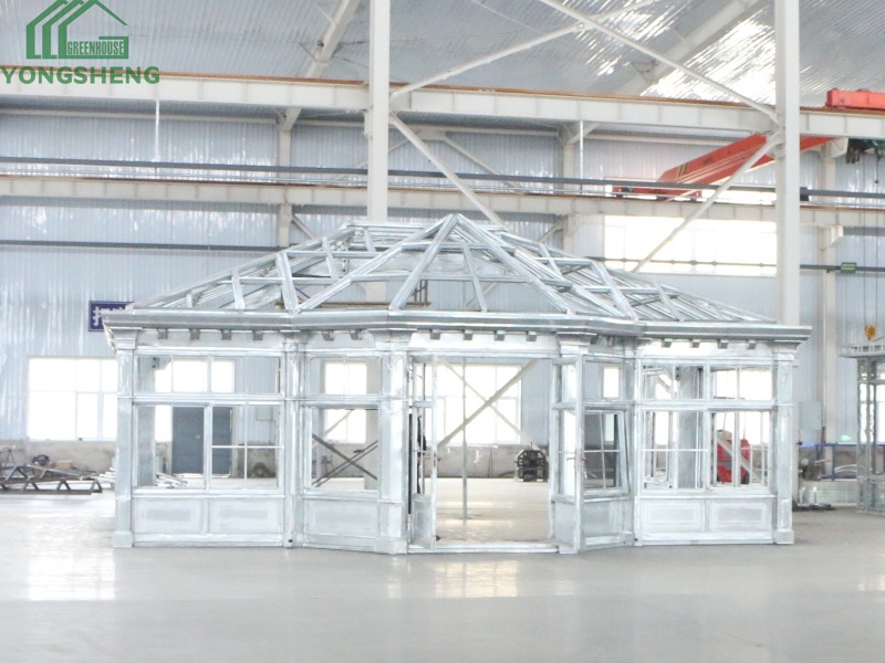 Luxury Glass Conservatory Greenhouse For Sale