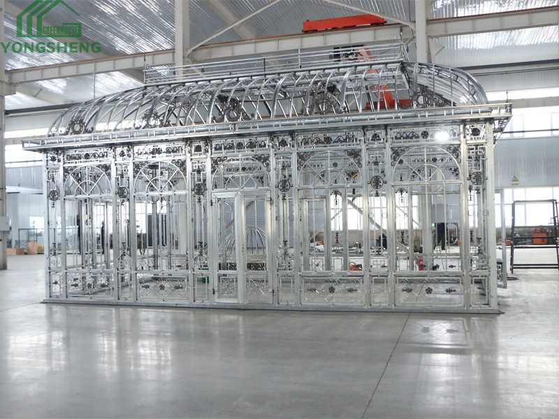 Luxury Glass Conservatory Greenhouse For Sale