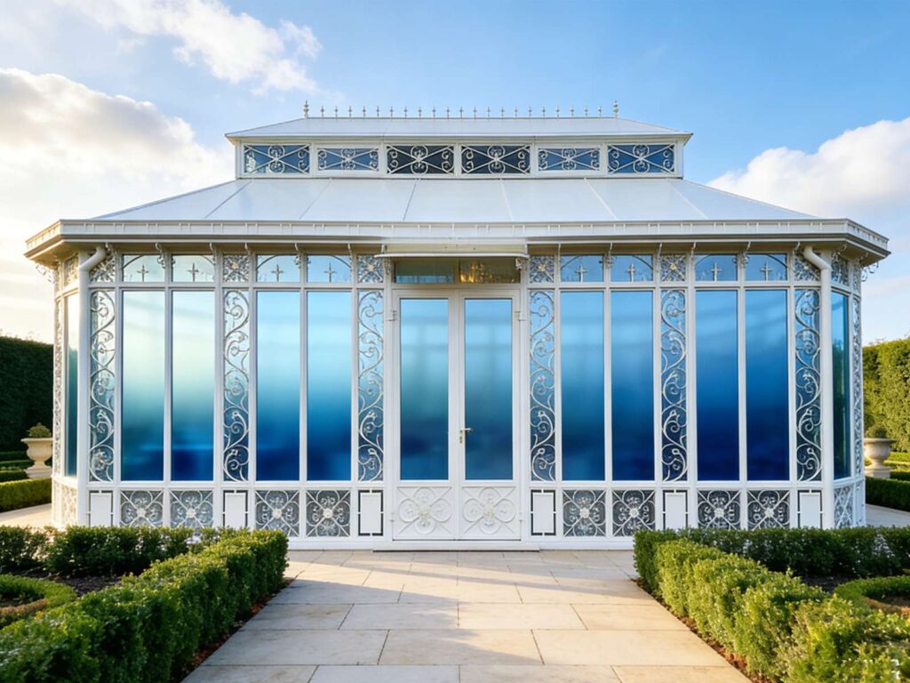 Victorian Glass Greenhouse For Garden For Sale Ysgh 083