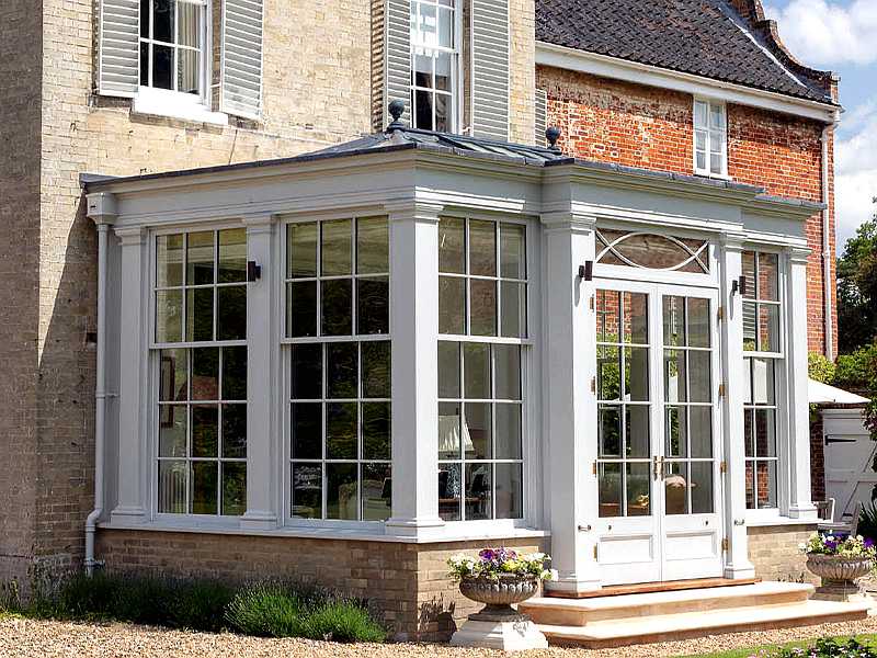White Victorian Greenhouse Metal Frame For Garden