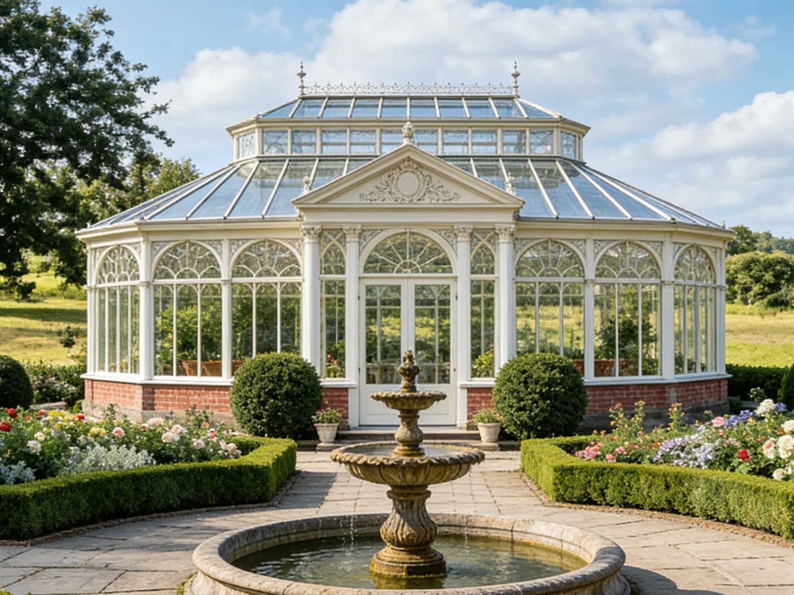 Outdoor Glass Victorian Greenhouse For Sale Ysgh 087