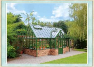 Victorian greenhouse for garden