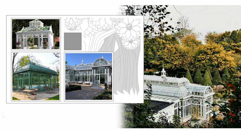 Steel-Framed Victorian for garden