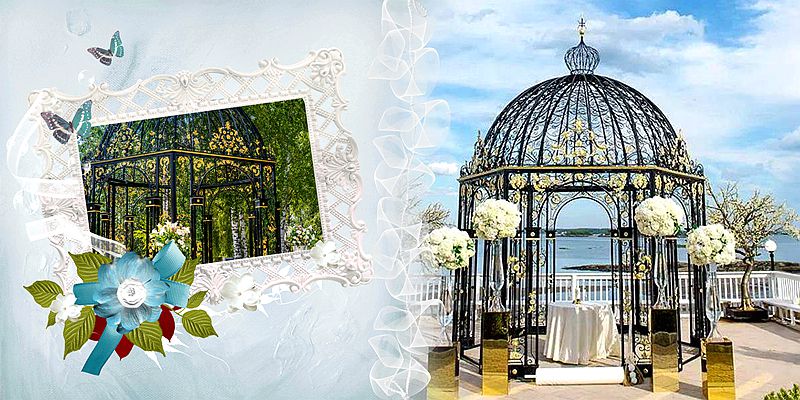 Why A Garden Gazebo Makes The Perfect Wedding Ceremony Spot