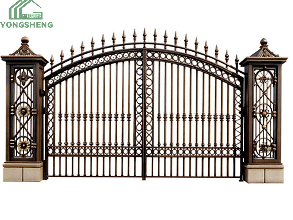 Wrought Iron Gate And Fence