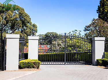 Wrought Iron Gate And Fence