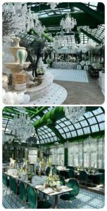 Rustic Chic Victorian Greenhouse Dining Experience For Special Events