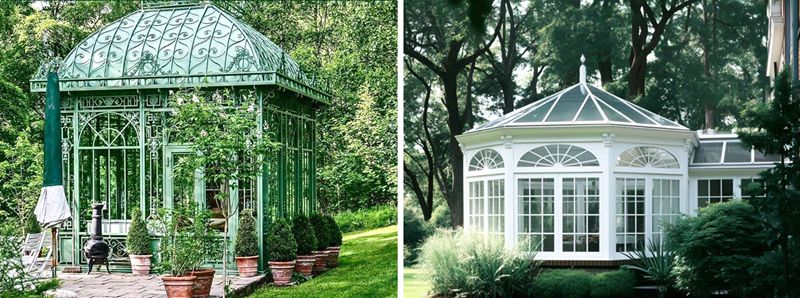 Steel and Glass Victorian Conservatory