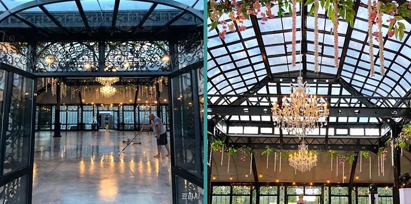 Why Steel And Glass Greenhouses Make Perfect Wedding Venues