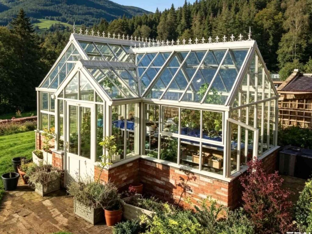 Glass Greenhouse For Garden Events Ysgh 157
