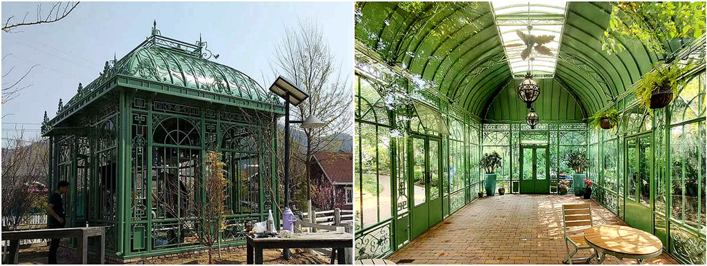 Victorian Greenhouse Conservatory , Victorian greenhouse architectural features, Glass glazing panels