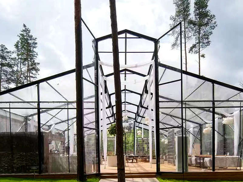 15*25m Modern Greenhouse Pvc Roof Ysgh 161