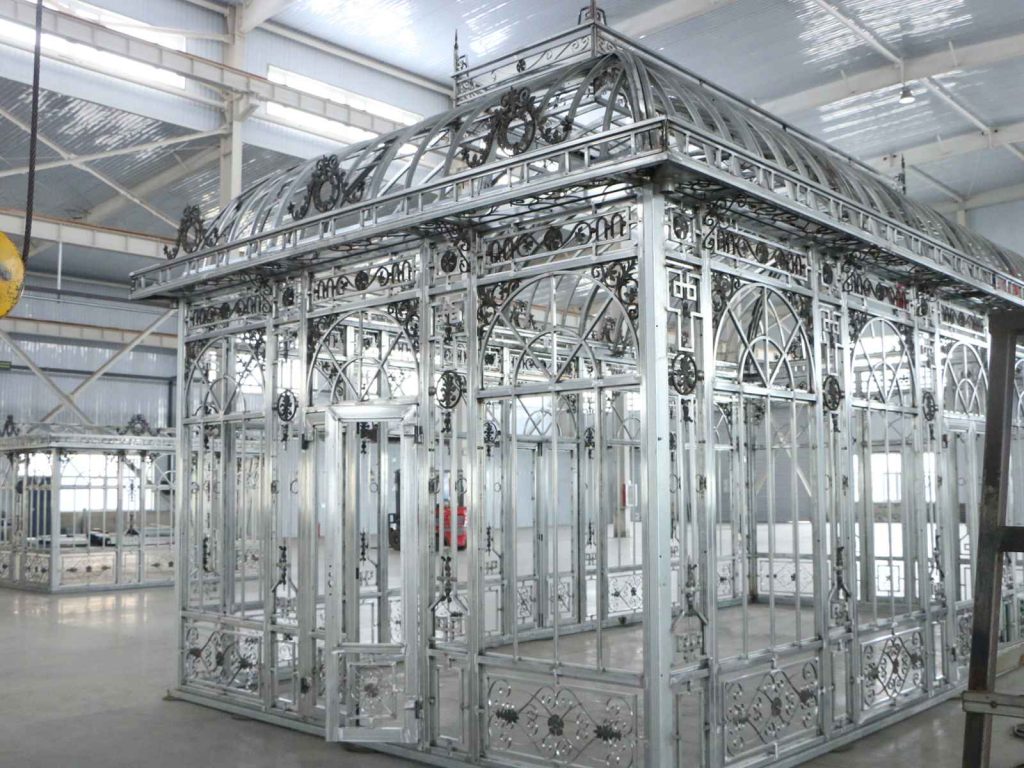 Custom Victorian Greenhouse With Hot Dip Galvanized Ysgh 164