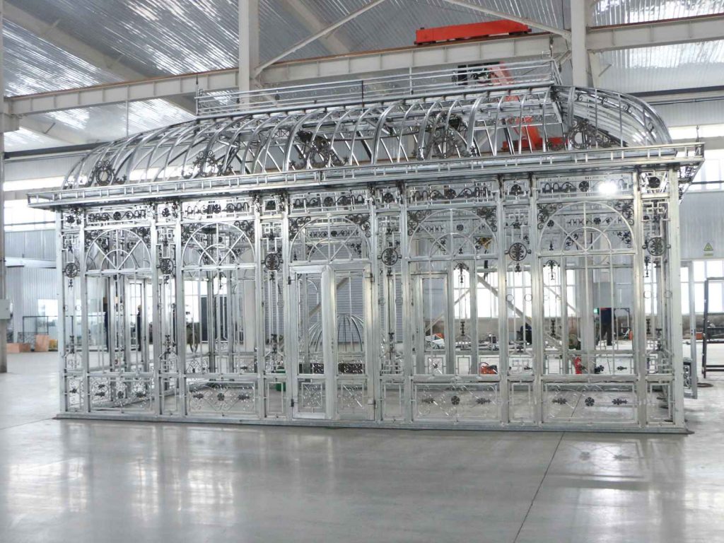 Custom Victorian Greenhouse With Hot Dip Galvanized Ysgh 164