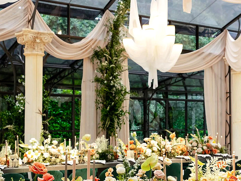 Large Luxury Glass Greenhouse Ysgh 167