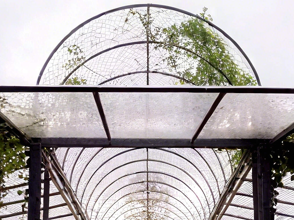 Large Glass Greenhouse Wedding Ysgh 168