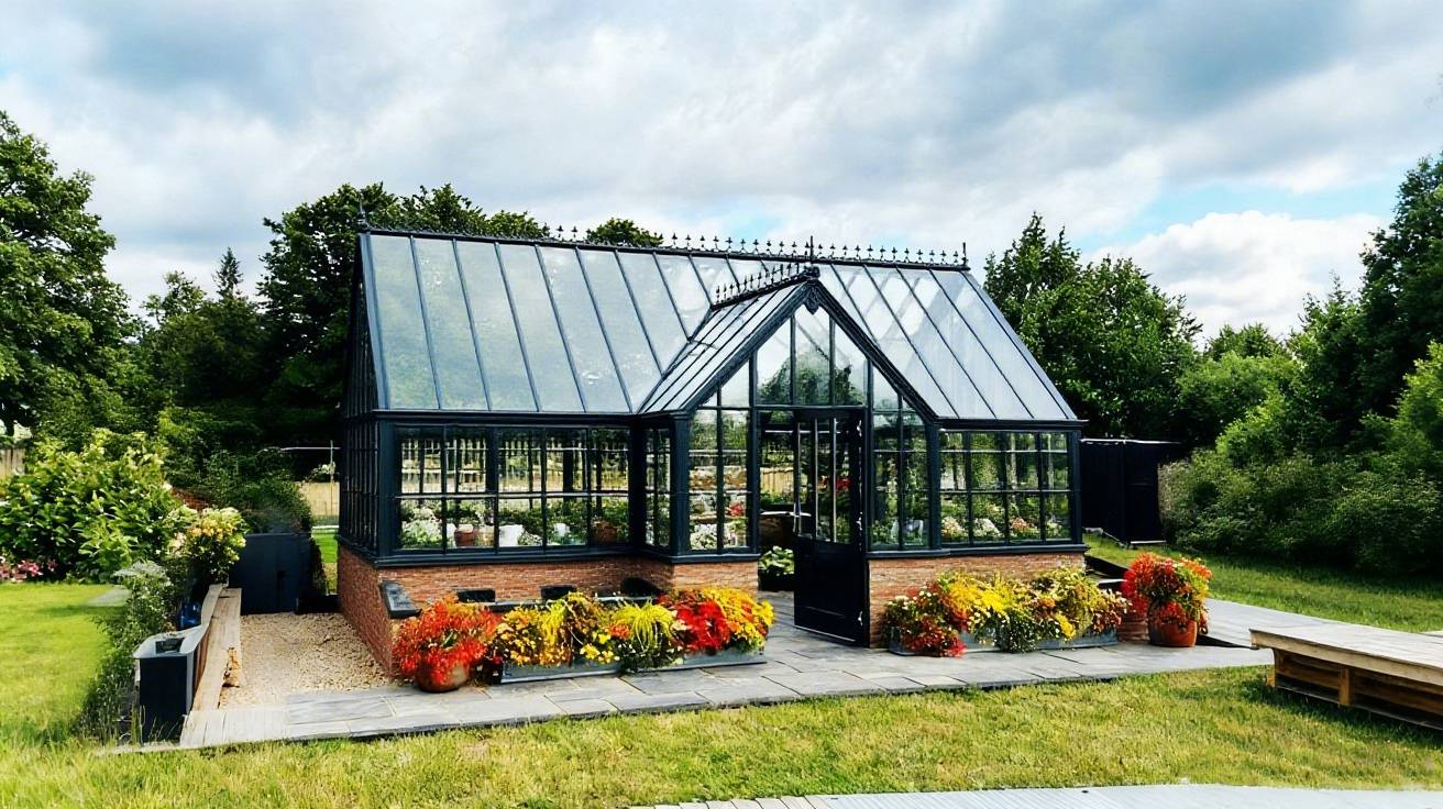 glass greenhouse, glass greenhouses for sale, large glass greenhouse, greenhouse
