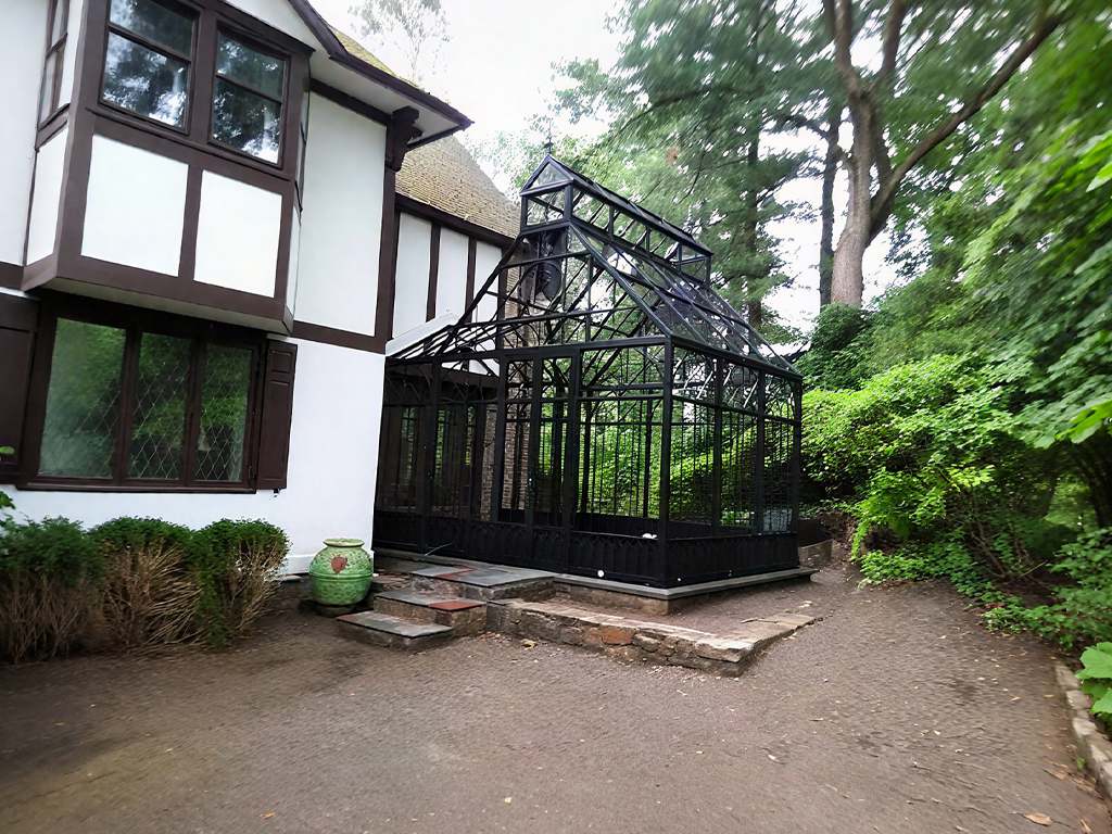 Black Metal Victorian Greenhouse Ysgh 182