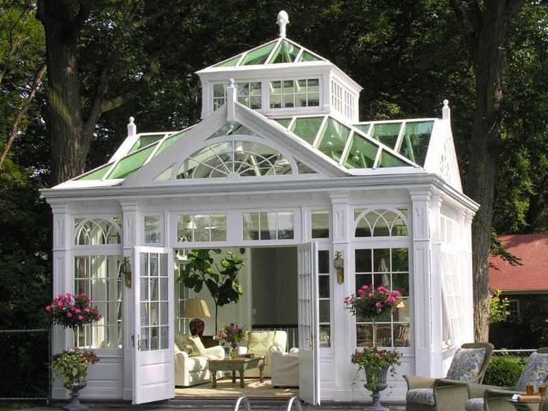 Classical White Victorian Greenhouse Ysgh 186
