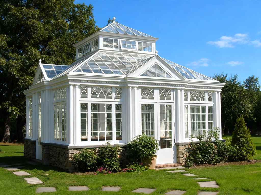Classical White Victorian Greenhouse Ysgh 186
