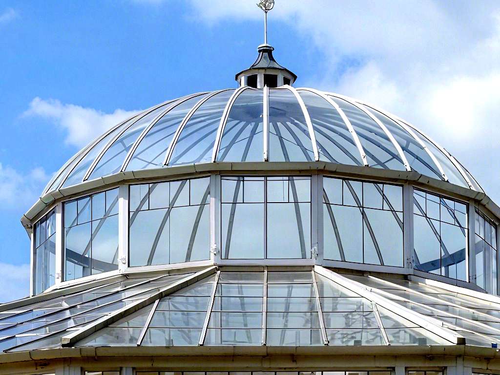 Europe Style Metal And Glass Greenhouse Conservatory Ysgh 1