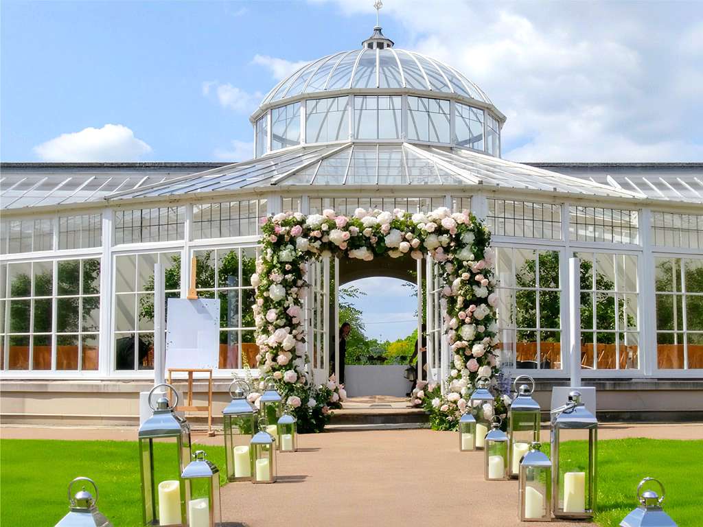 Europe Style Metal And Glass Greenhouse Conservatory Ysgh 1