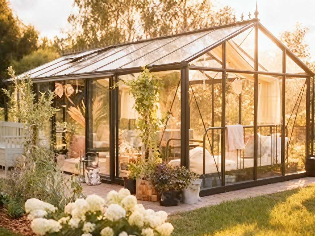 Garden Glass Greenhouse Ysgh 183