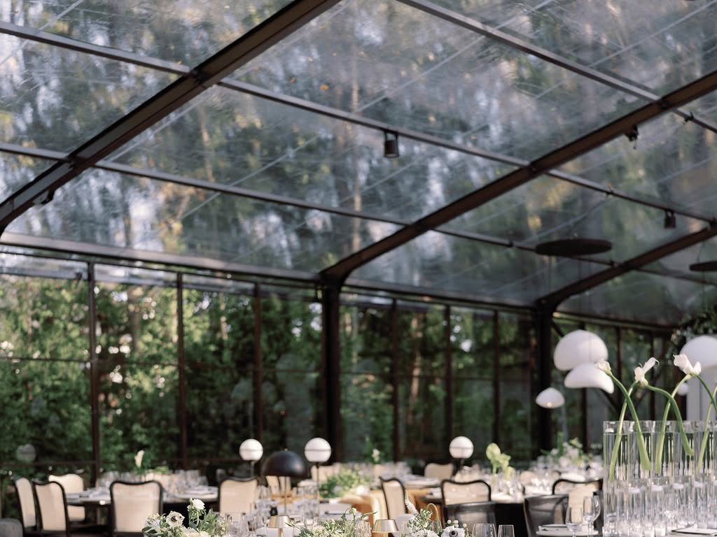 Large Metal Glass Greenhouse For Wedding Ysgh 178