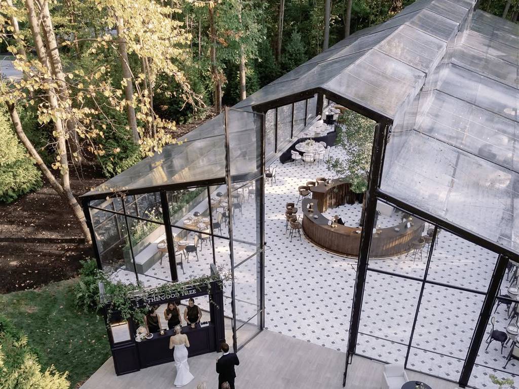 Large Metal Glass Greenhouse For Wedding Ysgh 178